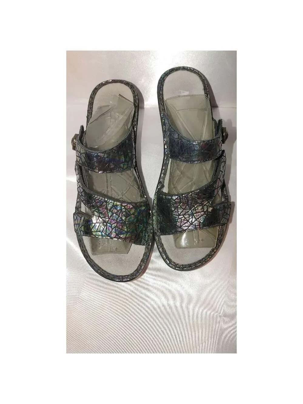 Alegria Loti Tectonic Wedge Sandal Size 38
